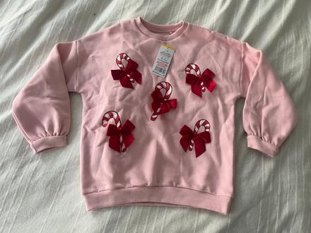 Nová mikina vel. 7-8 let/128, f&f,128