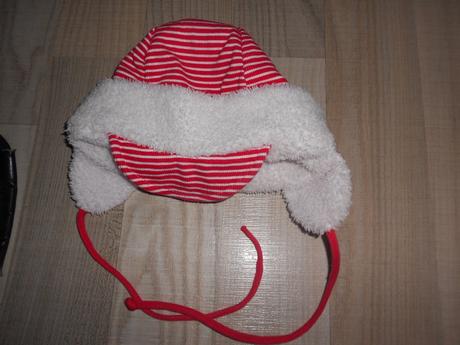 Zimní čepička - ušanka, pleas,86