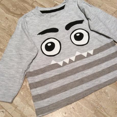 Bavlněné tričko ,,příšerka", primark,80