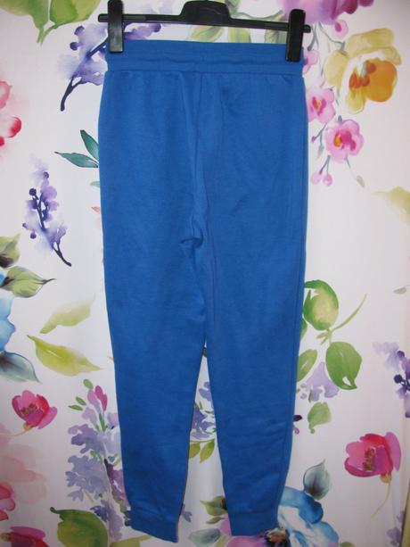 Modré bavlněné tepláky v.xs/140-146, primark,xs