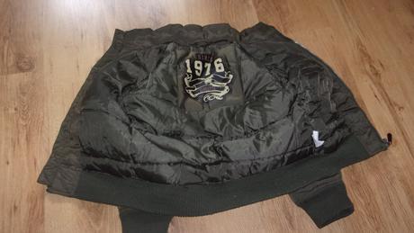 Jarní/podzimní bunda bomber, vel. 128, 128