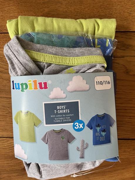 Set nového oblečení - 6ks, vel. 110/116, 104–116