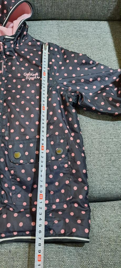 Dívčí lehká bunda, vel. cca 122, značky oshkosh., oshkosh,122