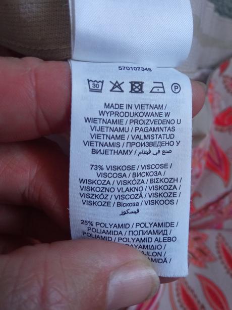 Pružné lehké kalhoty z peek & cloppenburgu, xl