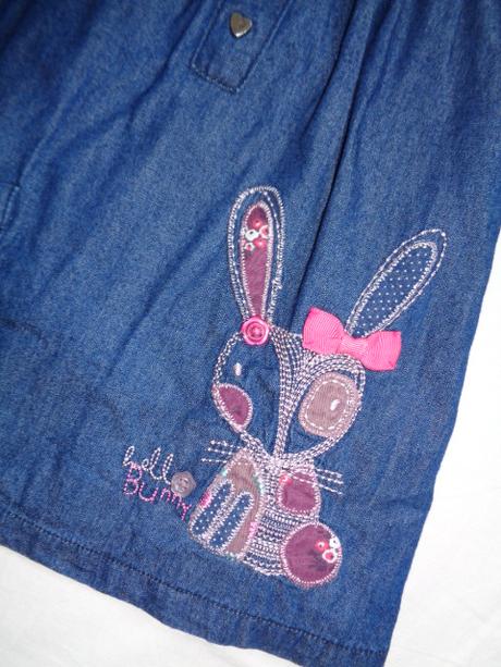 Luxusní dvouvrstvá šatovka s králičí holčičkou, early days,74