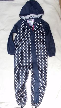 Podzimní nepromokavá kombinéza, overal 110/116, lupilu,110