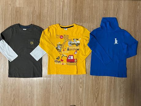 Chlapecká trika, rolák - 4ks - vel. 110/116, kiki&koko,110