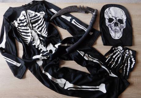 Dětský kostým kostlivec vel.6/8let, 