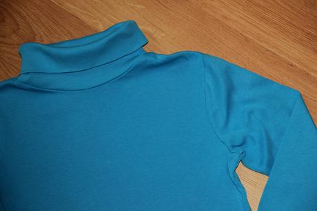 Rolák h&m - modrý vel. 122-128, h&m,122