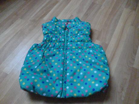 Puntíkatá vesta 3-4 indigo, 104