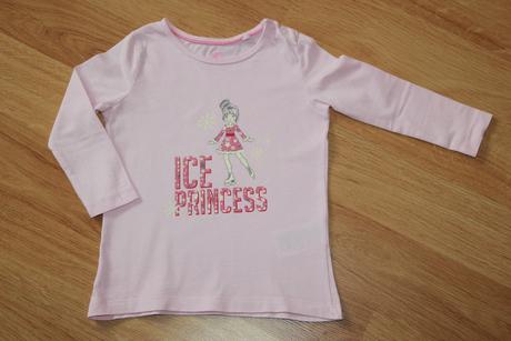 Tričko dl.rukáv ice princess v. 86-92, lupilu,86