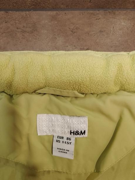 Zimní bunda h&m, vel. 86, h&m,86