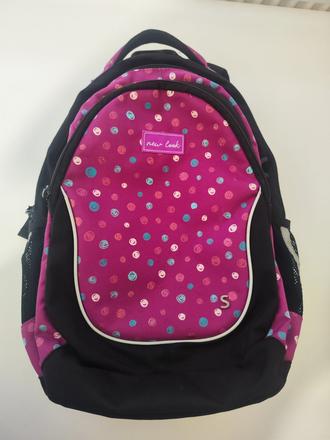 Školní batoh glitter stil, 