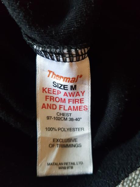 Fleesová mikina značky thermal, velikost m., m