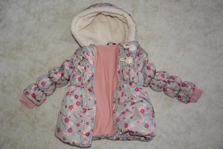 Zimní kytičkovaná bunda, george,110