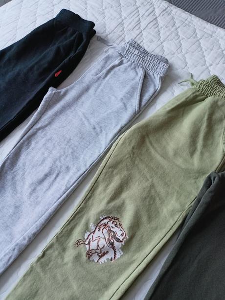 5x tepláky, 128/134, pepco,134