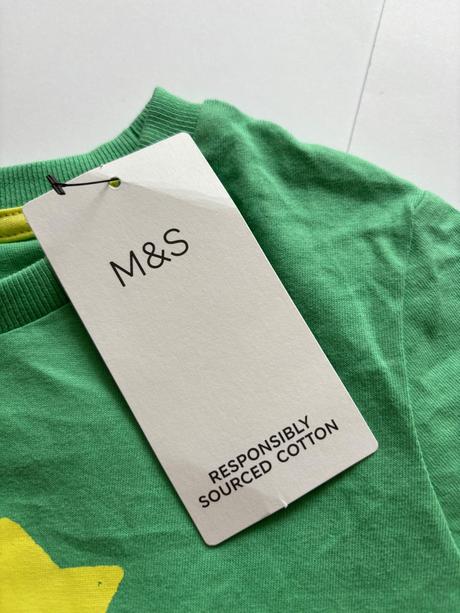 Triko zelené - v.5/6 let, marks & spencer,116