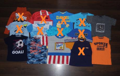 Trička s kr.rukáv - vel.122, rebel,122