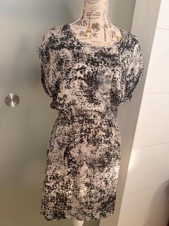 Tunika, saty na plaz hadi vzor mango xs, h&m,xs