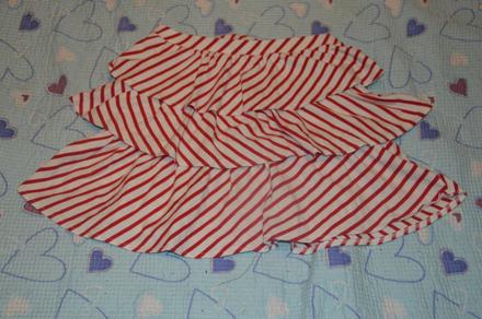 134 140 146 sukně s kanýry, 140