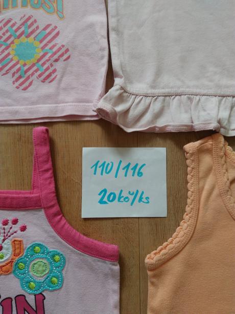 3 x tílko, cherokee, caa, vel 110/116, cherokee,110