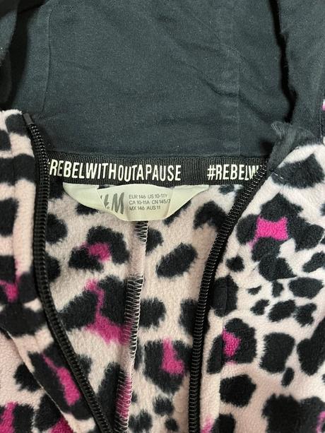 Fleesový overal, h&m,146