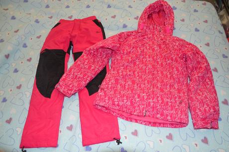 158 lyžařská bunda a oteplováky, envy,158