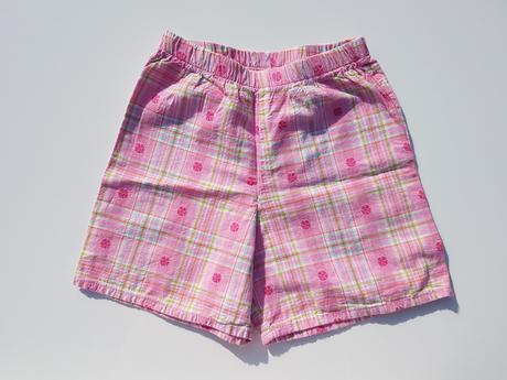 C164 dívčí plátěné kraťasy vel. 80, next,80