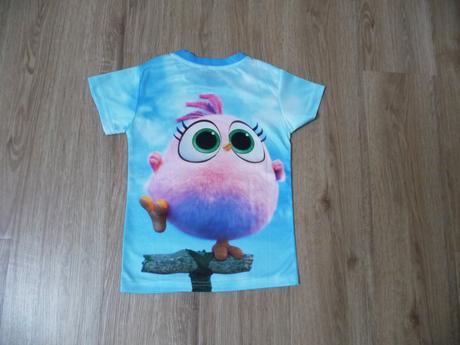 Nové triko angry birds vel. 128/134, 128 / 134