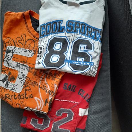 Tričko 3x vel 134, 134