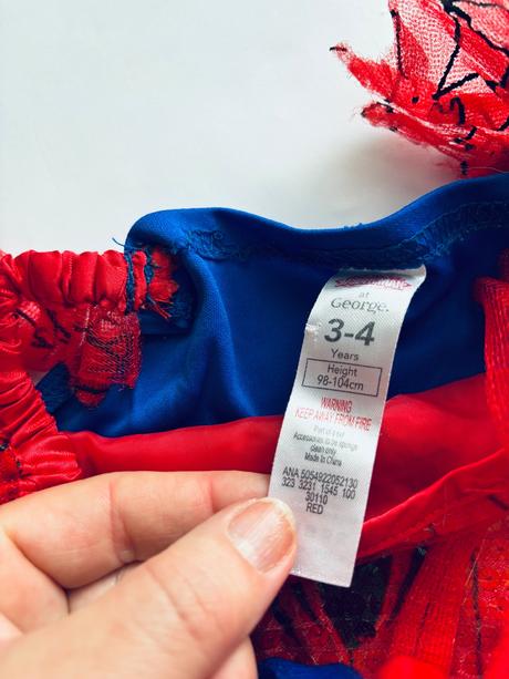 An5/ kostým spider girls - v.3-4 roky, 