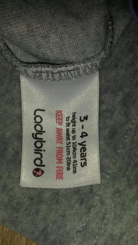 Šedé sametové tepláky vel. 104, ladybird,104