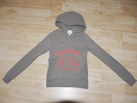 Khaki hneda mikina vel.32/34 kangaroos, 32