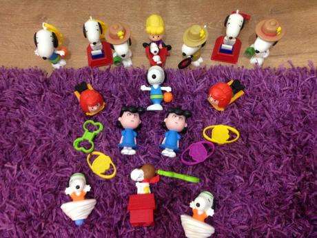 Figúrky z snoopy a charlie brown-peanuts vo filme, 