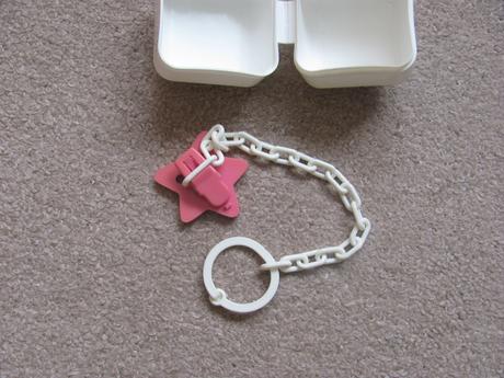 Klip a krabička na dudlík, chicco