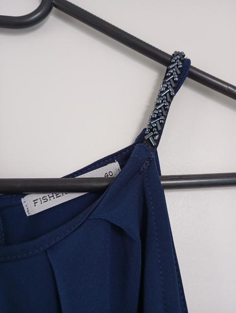 Nádherné tmavě modré boho šaty, gate,40