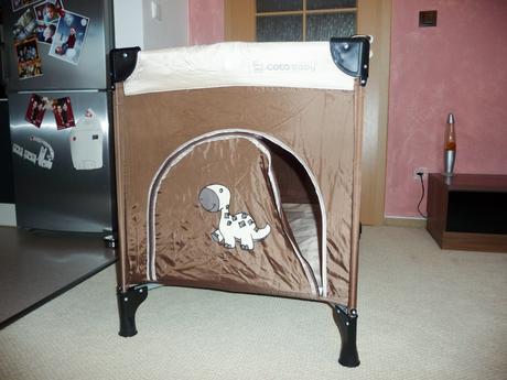 Cestovní postýlka coto baby samba dino, šířka (cm): 120,délka (cm): 60