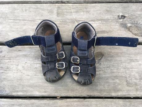 Kožené sandálky richter, vel. 25, richter,25