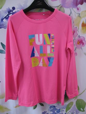 Sytě růžové funkční tričko alpine pro, alpine pro,146