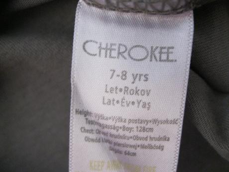 Tričko, cherokee,128