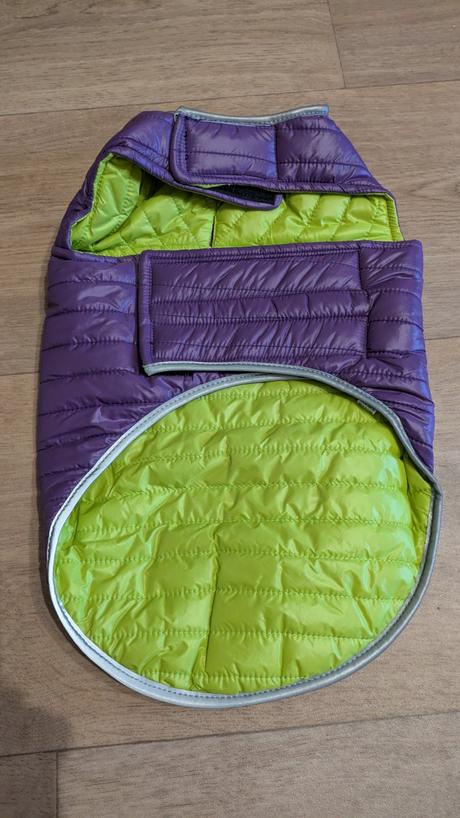 Ka432  zimní kabátek pro psy xl, délka zad 41 cm, 