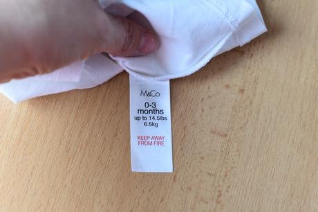 Tričko vel. 0 - 3 m, m&co,62