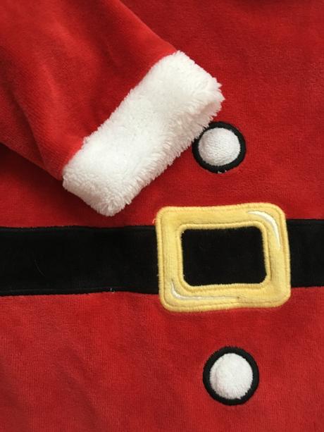 Sametový santa overal -v.62 (3/6 měs.), 62