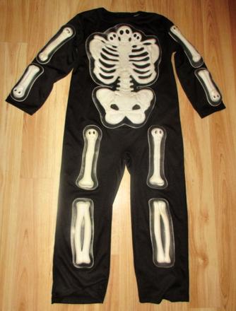 Kostým kostlivce,