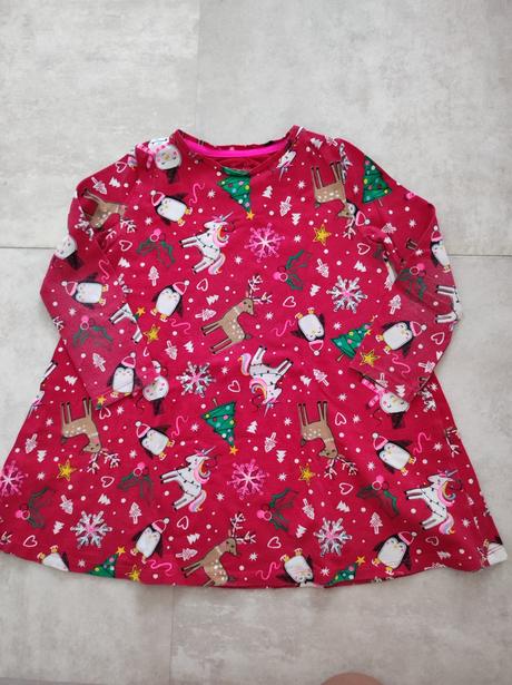 Vánoční tunika vel. 110-116, 110