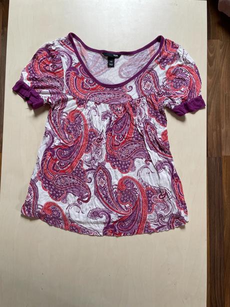 Ornament top, vel xs, hm, h&m,xs