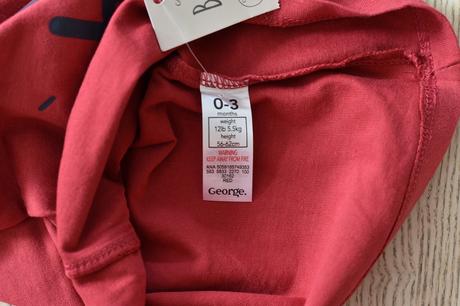 Tričko vel. 0 - 3 m, george,62