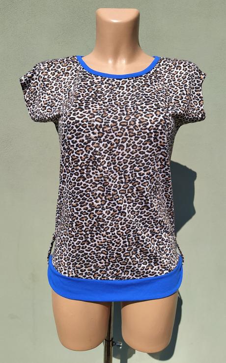 Leopardí tričko top flexi fashion - vel.s, flexi,s