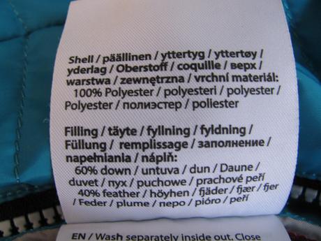 Péřová oboustranná zimní bunda s kapucí reima, reima,140