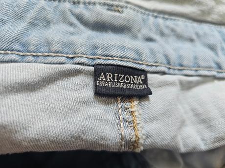 Dívčí džínové laclové kraťasy arizona vel. 158, 158